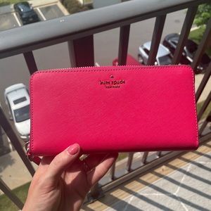 HOT PINK KATE SPADE WALLET